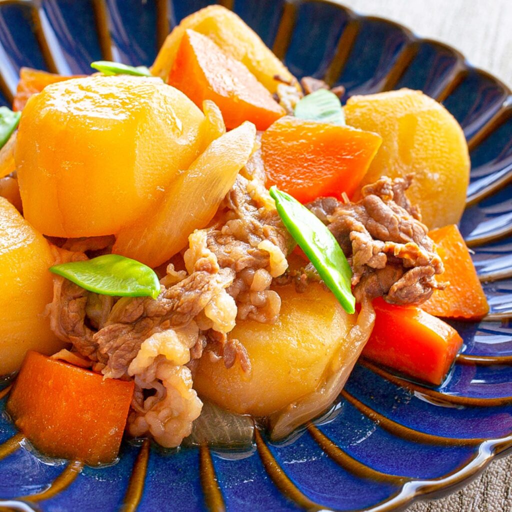 隠し味が決め手の、 自慢の肉じゃが